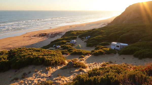 Les meilleurs spots de camping avec vue sur l'océan à Bidart